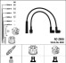 Комплект кабелів високовольтних NG NGK RCZE08 (фото 1)