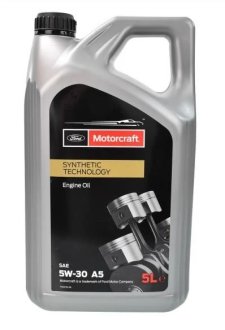 Моторное масло Motorcraft A5 5W-30 синтетическое 5 л FORD 15CF54