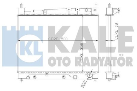 Теплообмінник KALE OTO RADYATOR 366000 (фото 1)