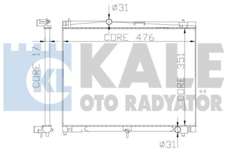 Теплообмінник KALE OTO RADYATOR 342215