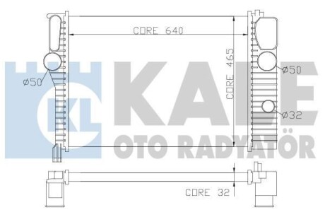 Теплообмінник KALE OTO RADYATOR 351900