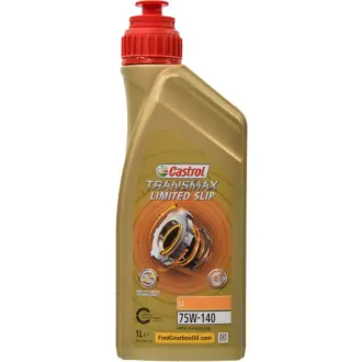 Масло трансмиссионное Transmax Limited Slip LL 75W-140 1 л CASTROL 15D99E