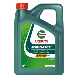 Моторное масло Magnatec Diesel DPF 5W-40 синтетическое 4 л CASTROL 15C4AA