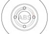 Тормозной диск перед. Audi 100/80 (83-91) A.B.S. 15745 (фото 1)