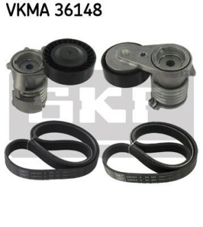 Комплект ремня ГРМ SKF VKMA 36148