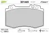 Комплект тормозных колодок, дисковый тормоз VALEO 301445 (фото 1)