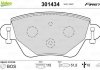 Комплект тормозных колодок, дисковый тормоз VALEO 301434 (фото 1)