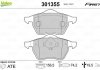 Тормозные колодки дисковые VAG A4/Cabriolet/Passat "1,6-2,8 "F "82-01 VALEO 301355 (фото 1)