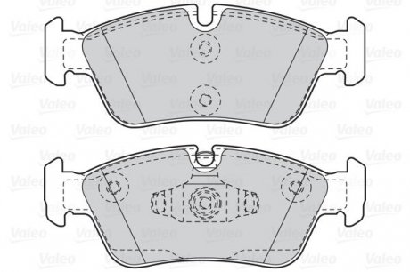 Тормозные колодки дисковые BMW 1(E87)/3(E90,91) "2,0 "F "03-11 VALEO 302050 (фото 1)