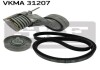 Комплект поліклиновий (ремінь+ролики) SKF VKMA 31207