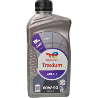 Трансмиссионное масло AXLE 7 GL-5 80W-90 минеральное 1 л TOTAL 214086
