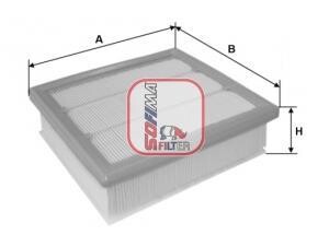 Фільтр повітряний FIAT/JEEP 500 X/Compass II/Renegade SOFIMA S3677A