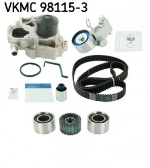 Водяний насос + комплект зубчатого ременя SKF VKMC 98115-3 (фото 1)