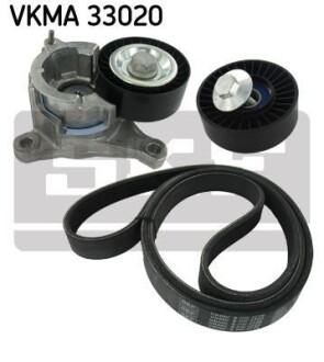 Поликлиновой ременный комплект SKF VKMA 33020