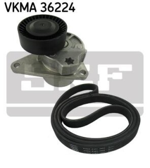 Поликлиновой ременный комплект SKF VKMA 36224