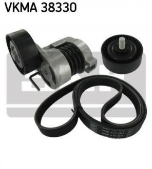 Поликлиновой ременный комплект SKF VKMA 38330