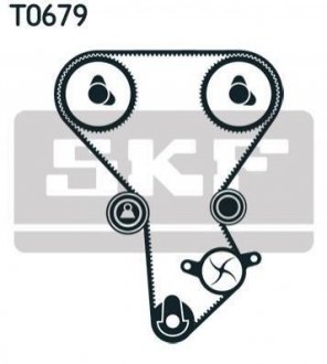 Комплект ременя ГРМ SKF VKMA 95677 (фото 1)