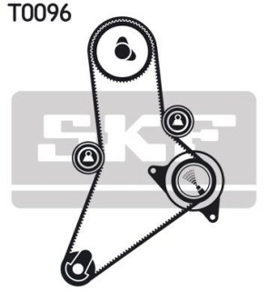 Комплект ремня ГРМ SKF VKMA 02984