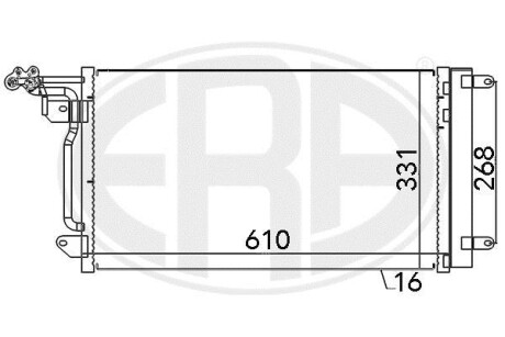 Радиатор ERA 667026