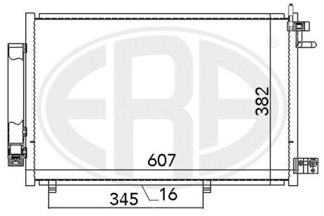 Радиатор ERA 667031