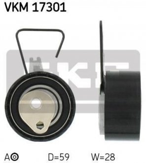 Натяжной ролик, поликлиновой ремень SKF VKM 17301 (фото 1)