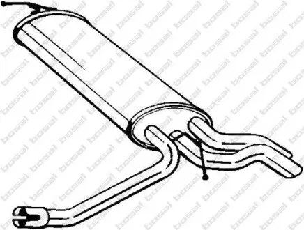 Детали выхлопной системы BOSAL 175-087