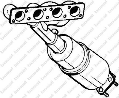 Детали выхлопной системы BOSAL 090-152