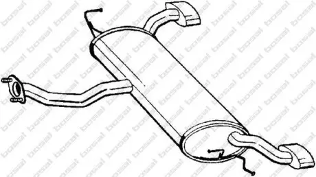 Детали выхлопной системы BOSAL 165-417