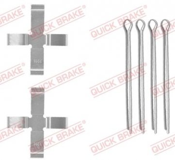 Р/к дискових гальм. колодок QUICK BRAKE 109-0949