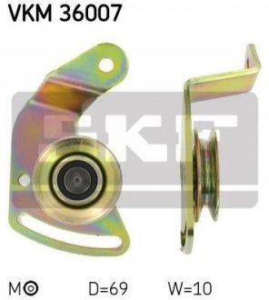 Натяжний ролик, клиновий ремінь SKF VKM 36007 (фото 1)