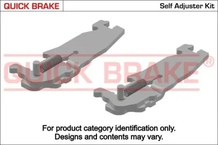 Елементи гальмівного супорта (РМК напрямних) QUICK BRAKE 102 53 063