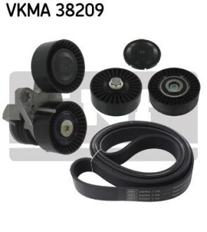 Комплект ремня ГРМ SKF VKMA 38209