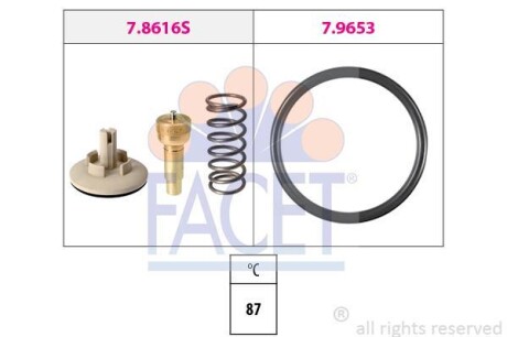 Термостат FACET 7.8616