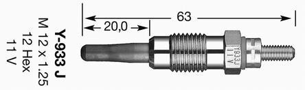 Свеча накала D POWER NGK 7947 (фото 1)