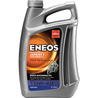 Моторное масло 4T MAX Performance 10W-40 синтетическое 4 л ENEOS EU0156301N