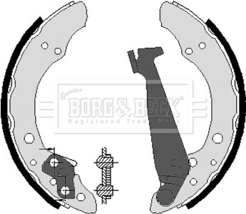 Колодки гальмівні BORG&BECK BORG & BECK BBS6213