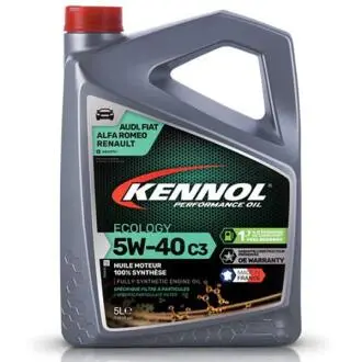 Моторное масло Ecology C3 5W-40 синтетическое 5 л KENNOL 193053