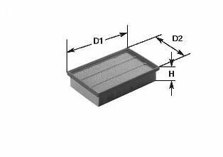 Фільтр повітряний Hyundai Accent CLEAN FILTERS CLEAN FILTER MA3240