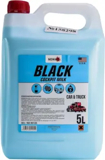 Поліроль для салону Black Cockpit Milk 5000 мл NOWAX NX05125