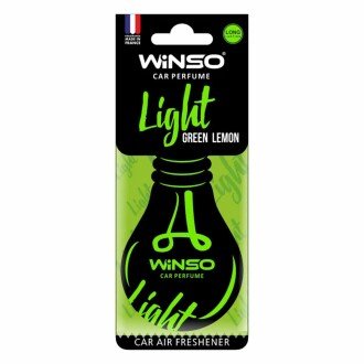 Освіжувач повітря Light, целюлозний ароматизатор, Green Lemon WINSO 532980