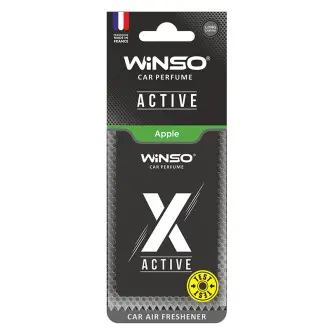 Освіжувач повітря X Active, целюлозний ароматизатор, Apple, (50шт/ящ.) Ароматизатори повітря WINSO 533420