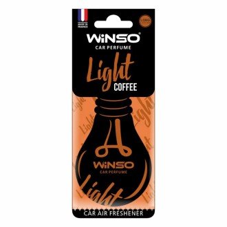 Освіжувач повітря Light, целюлозний ароматизатор, Coffee, WINSO 532960