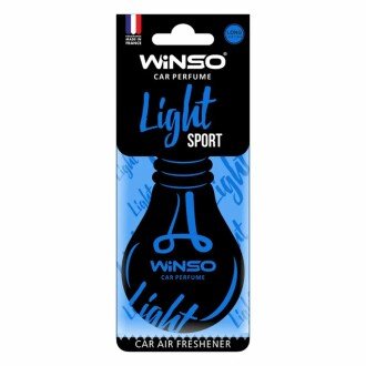 Освежитель воздуха Light, целлюлозный ароматизатор, Sport, WINSO 533050