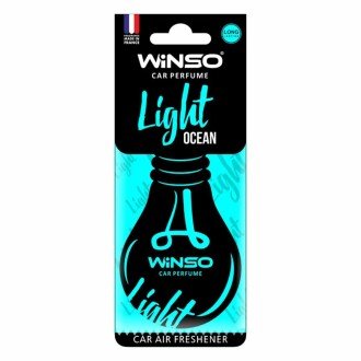 Освежитель воздуха Light, целлюлозный ароматизатор, Ocean WINSO 533020