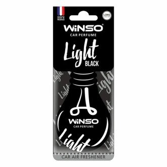 Освіжувач повітря Light, целюлозний ароматизатор, Black, WINSO 532990