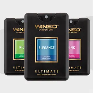 Освіжувач повітря ULTIMATE Slim Sprey спрей 18 мл MIX (24шт/ящ.) Ароматизатори повітря WINSO 500082