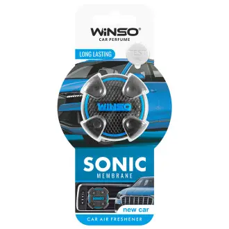 Освежитель воздуха Sonic, мембранный на дефлектор - New Car (18шт./ящ.) Ароматизаторы воздуха WINSO 531130