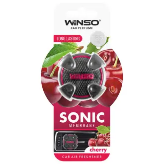 Освіжувач повітря Sonic, мембранний на дефлектор - Cherry (18шт./ящ.) Ароматизатори повітря WINSO 531060