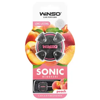 Освіжувач повітря Sonic, мембранний на дефлектор - Peach (18шт./ящ.) Ароматизатори повітря WINSO 533200