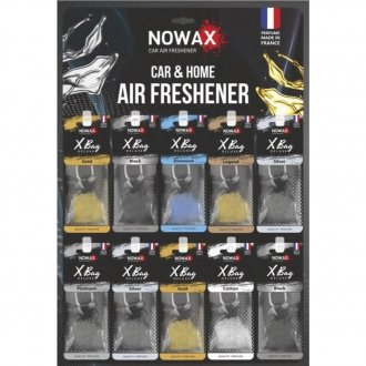 Набір ароматизаторів для машини з ароматом свіжості 30 шт NOWAX NX07588